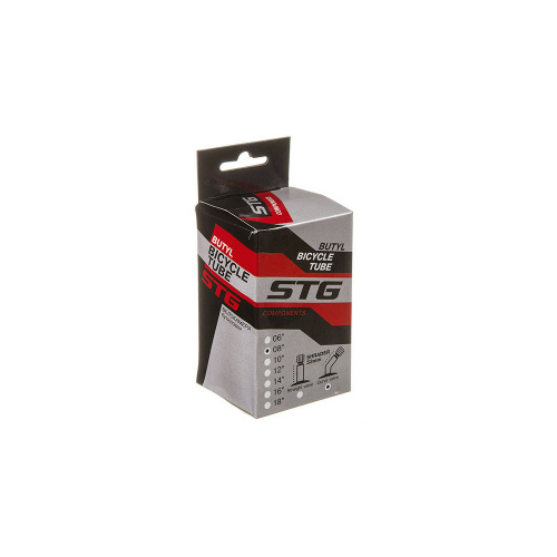 камера велосипеда STG 8" x 1.75/2.25 гнутый автовентиль 
