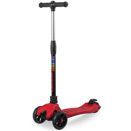 самокат-кикборд Novatrack RainBow Basic Color (max 80кг) 