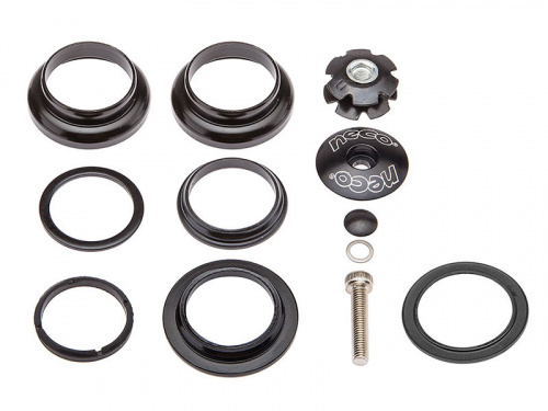 детали рулевой колонки NECO H846 1-1/8" безрезьбовая черная